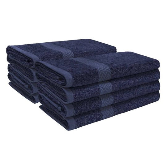 superior-eco-friendly-cotton-8-piece-hand-towel-set-navy-blue-1