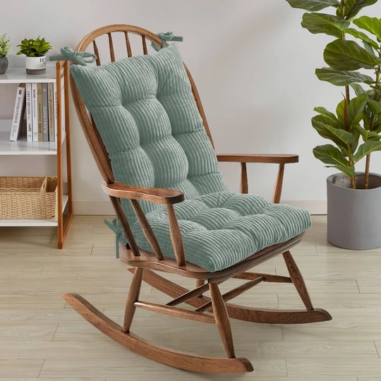 sweet-home-collection-velvet-ribbed-non-slip-rocking-chair-cushion-2-piece-set-mint-1
