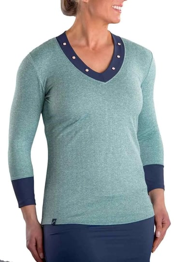 swingdish-womens-nessa-heather-long-sleeve-golf-top-xl-teal-1