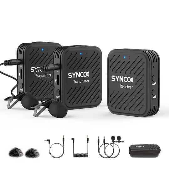synco-wireless-lavalier-microphones-system-g1a2-2-4g-dual-transmitter-lapel-mic-492ft-8h-for-youtube-1