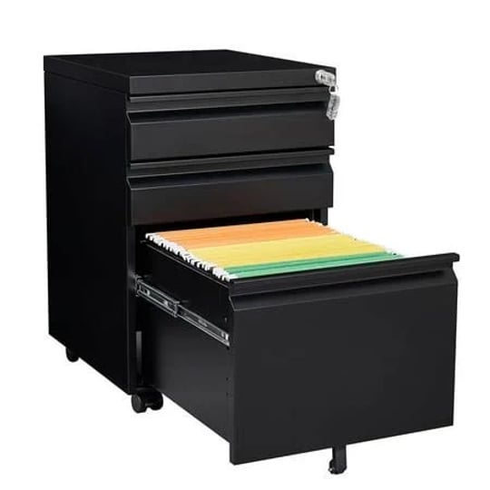 syngar-3-drawer-file-cabinet-with-lock-mobile-printer-stand-with-5-wheels-under-desk-metal-filing-ca-1