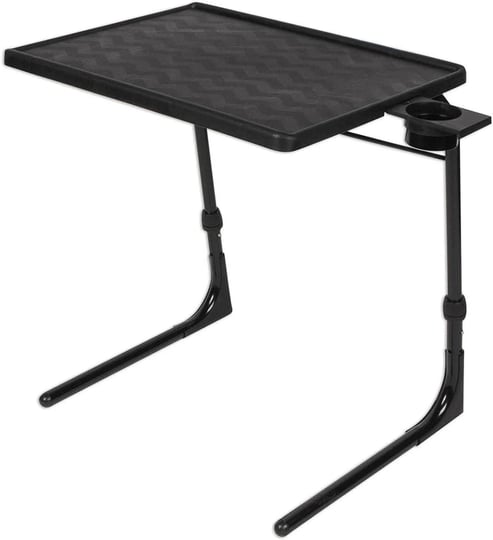 table-mate-ii-plus-adjustable-folding-tv-tray-with-cup-holder-black-1