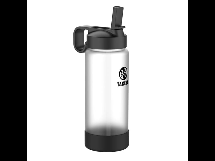 takeya-22oz-water-bottle-with-straw-lid-carrying-loop-onyx-1