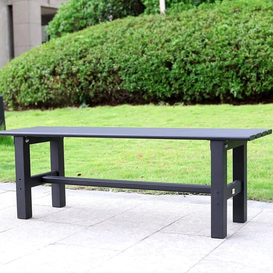 tecspace-aluminum-indoor-outdoor-patio-bench-black47-2-x-14-2x-15-7-incheslight-weight-high-load-bea-1