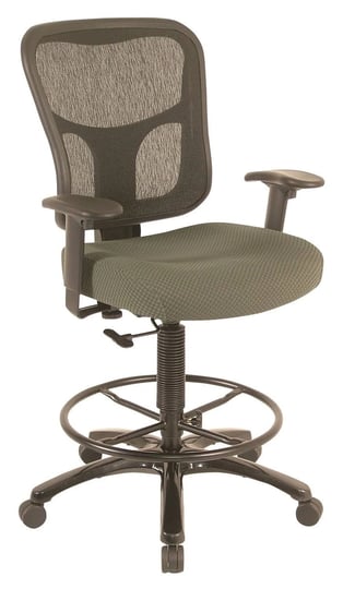 tempur-pedic-tp8200-ergonomic-fabric-mid-back-drafting-stool-olive-1
