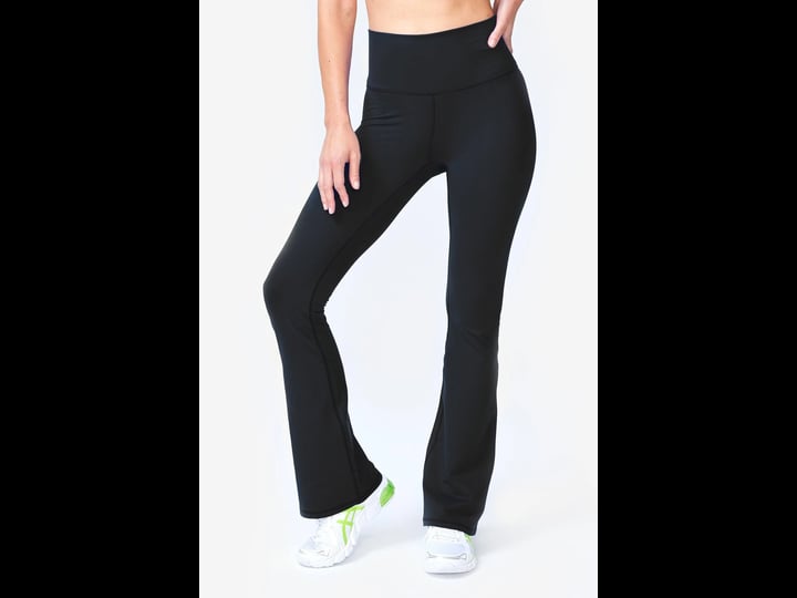 terez-tlc-core-flare-leggings-black-womens-xx-s-activewear-athletic-workout-leggings-1