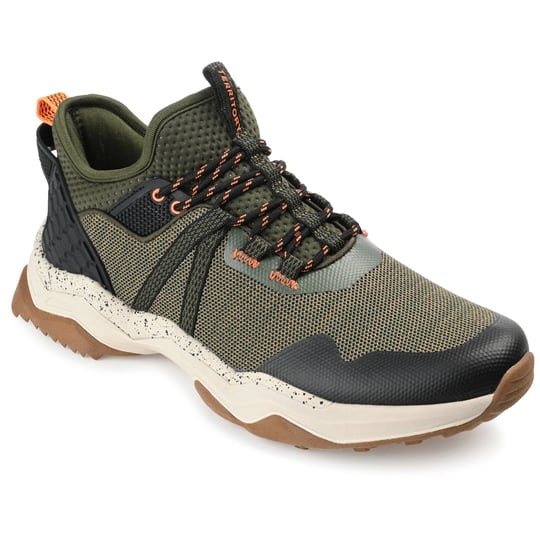 territory-sidewinder-mens-waterproof-knit-trail-sneakers-size-9-5-green-1