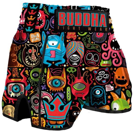 thai-boxing-shorts-buddha-fight-wear-retro-bug-1