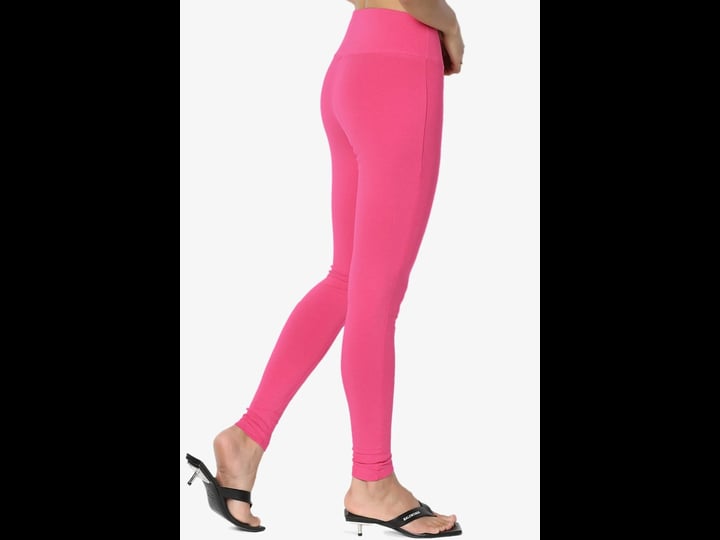 the-mogan-s3x-wide-waistband-cotton-full-length-ankle-leggings-for-everyday-l-hot-pink-1