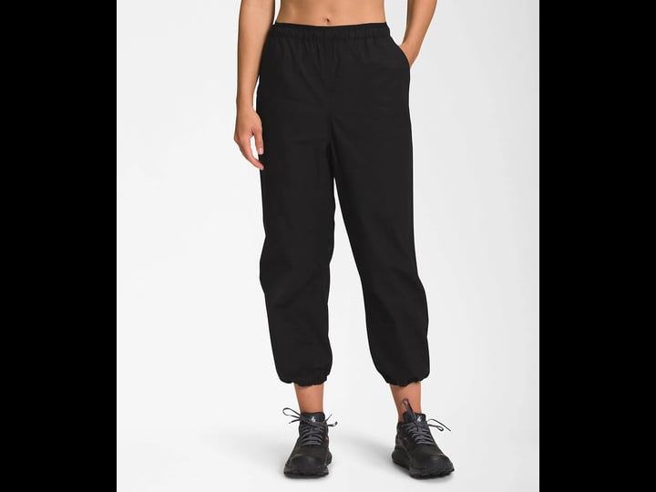 the-north-face-pants-jumpsuits-the-north-face-womens-pull-on-cropped-routeset-pant-jogger-black-size-1