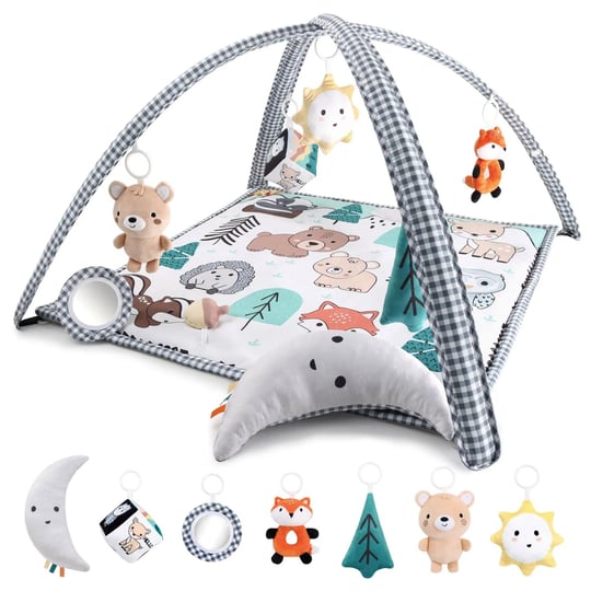 the-peanutshell-woodland-7-in-1-activity-play-gym-play-mat-for-baby-1