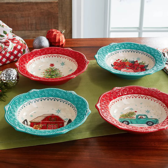 the-pioneer-woman-cheerful-rose-medallion-9-25-inch-low-rim-bowls-set-of-4-size-9-25-inch-1