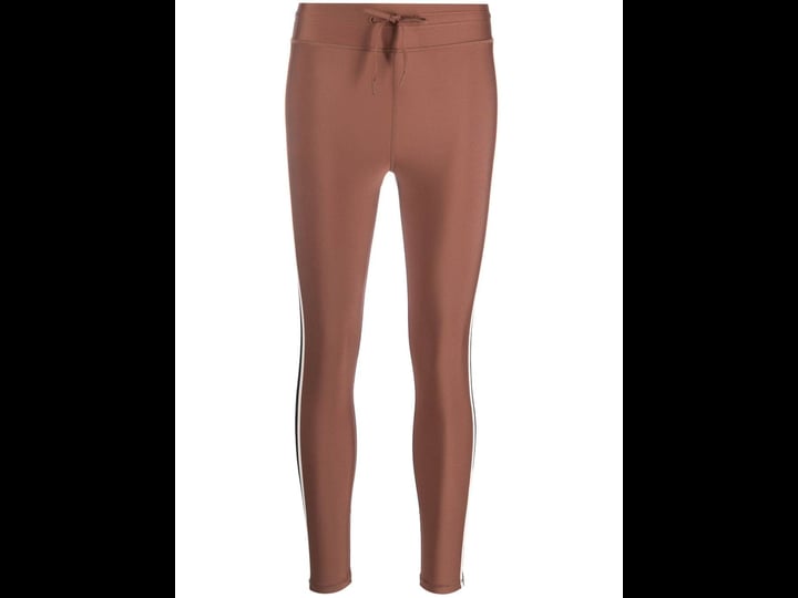 the-upside-hustle-stripe-detail-drawstring-leggings-brown-1