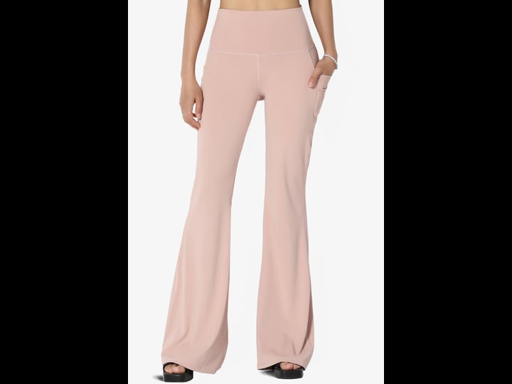 themogan-athletic-high-waist-pocket-flare-leg-yoga-leggings-workout-long-pants-1x-ash-blush-1