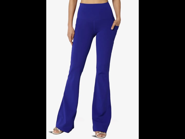 themogan-athletic-high-waist-pocket-flare-leg-yoga-leggings-workout-long-pants-2x-bright-blue-1