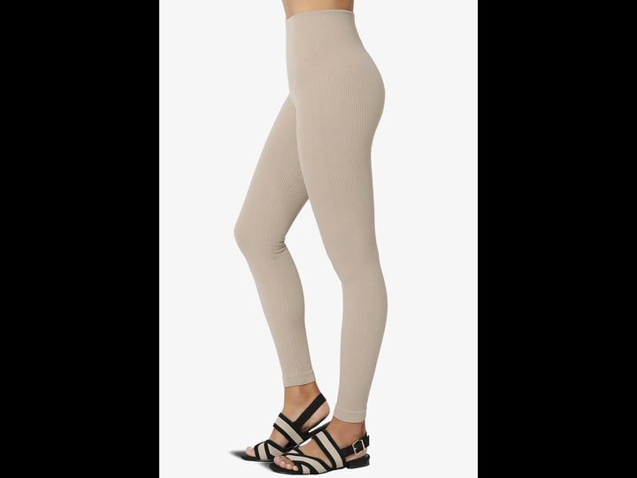 themogan-thermal-ribbed-seamless-high-waist-full-length-compression-leggings-l-xl-light-mocha-1
