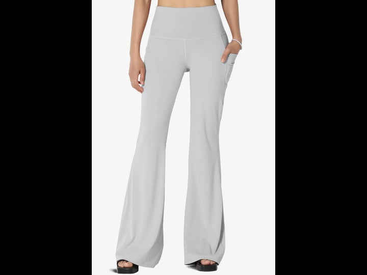 themogan-womens-athletic-high-waist-pocket-flare-leg-yoga-leggings-workout-long-pants-size-small-gra-1