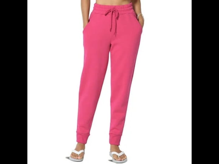 themogan-womens-plus-active-lounge-drawstring-elastic-high-waist-jogger-sweat-pants-size-1xl-pink-1