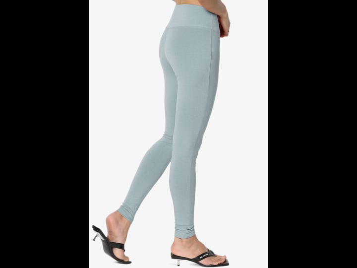 themogan-womens-plus-wide-waistband-cotton-compression-full-length-ankle-leggings-size-1xl-blue-1