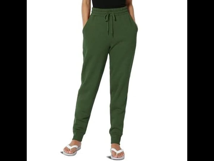 themogan-womens-s3x-active-lounge-drawstring-elastic-high-waist-jogger-sweat-pants-size-xl-green-1