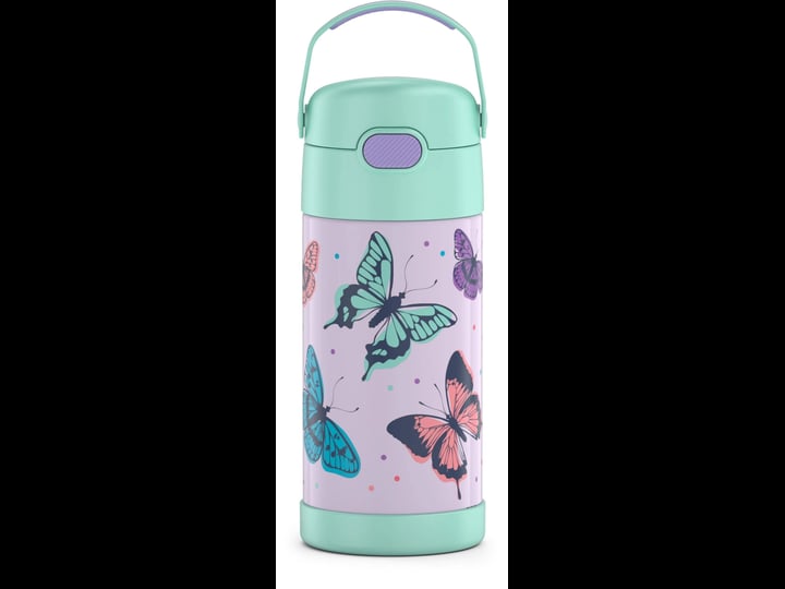thermos-12-oz-kids-funtainer-insulated-water-bottle-butterfly-frenzy-1