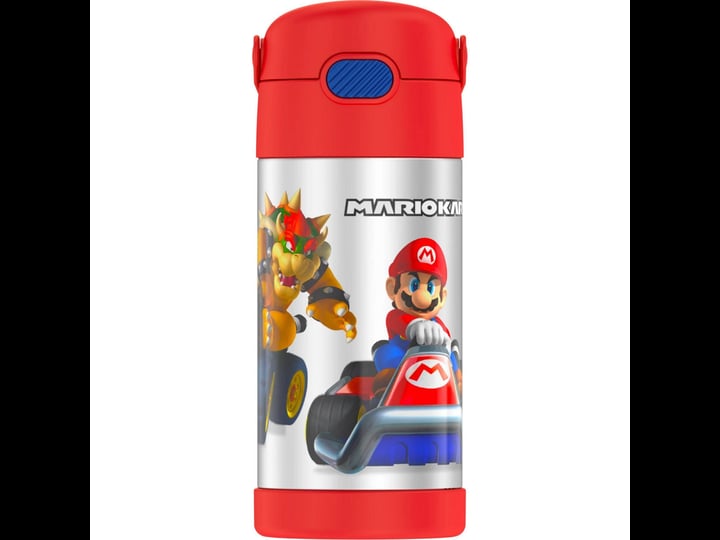 thermos-mario-kart-12oz-funtainer-water-bottle-with-bail-handle-red-1