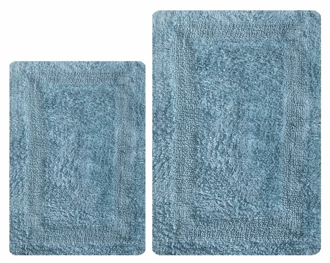 thick-bathroom-rugs-set-2piece-in-100-cotton-21x34-17x24-spa-blue-reversible-bath-rugs-set-cotton-ba-1