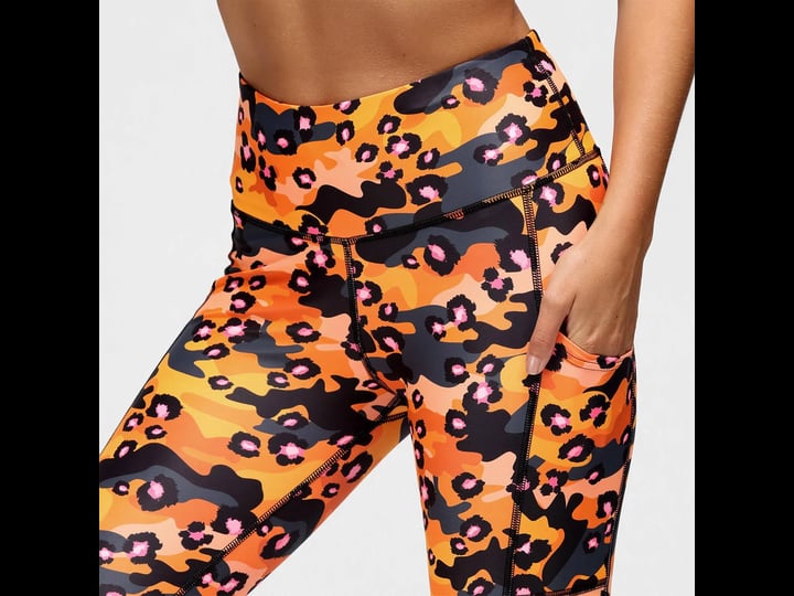 tikiboo-orange-leopard-camo-gym-leggings-xs-multi-side-pockets-1