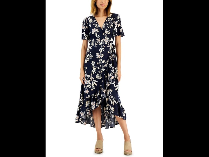 tinsel-womens-petites-woven-floral-print-wrap-dress-navy-pl-1