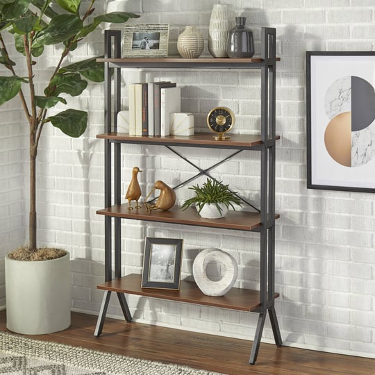 tms-connection-4-tier-bookshelf-walnut-1