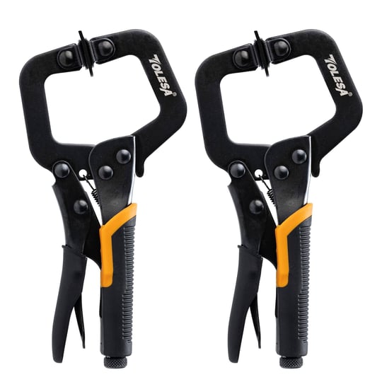 tolesa-11-inch-metal-face-clamps-for-woodworking-2-pcs-heavy-duty-pocket-hole-clamps-adjustable-lock-1