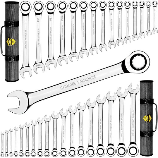 toolguards-33pcs-ratcheting-wrench-set-large-wrench-set-metric-and-standard-complete-wrench-set-1