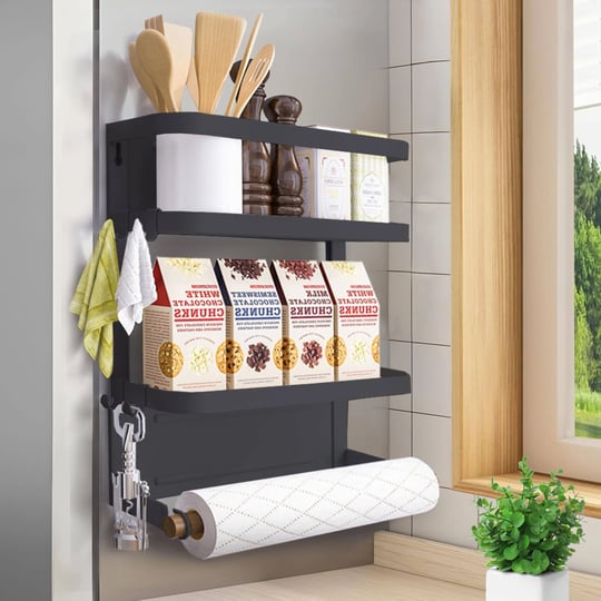 toothy-foldable-refrigerator-organizer-magnetic-fridge-spice-rack-paper-towel-holder-multi-purpose-k-1