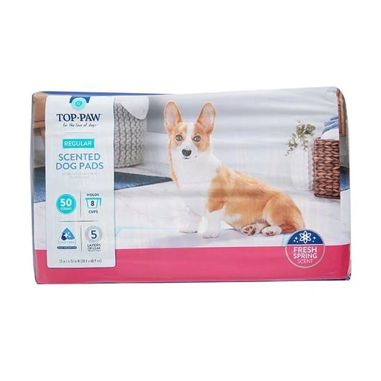 top-paw-scented-training-pads-size-50-count-petsmart-1