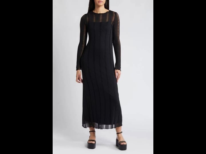 topshop-long-sleeve-maxi-dress-in-black-1