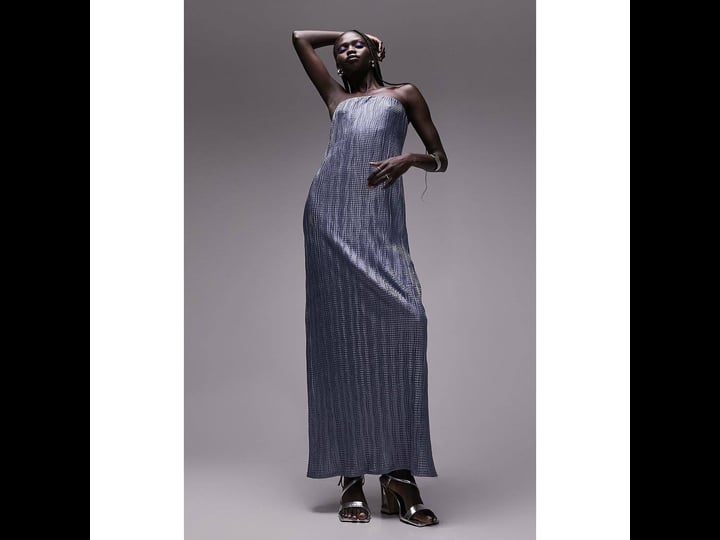 topshop-strapless-pliss--maxi-dress-in-light-blue-1