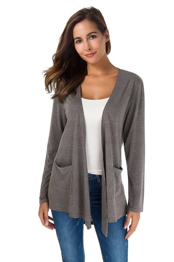 towncat-cardigans-for-women-loose-casual-long-sleeved-open-front-breathable-cardigans-with-pockets-1