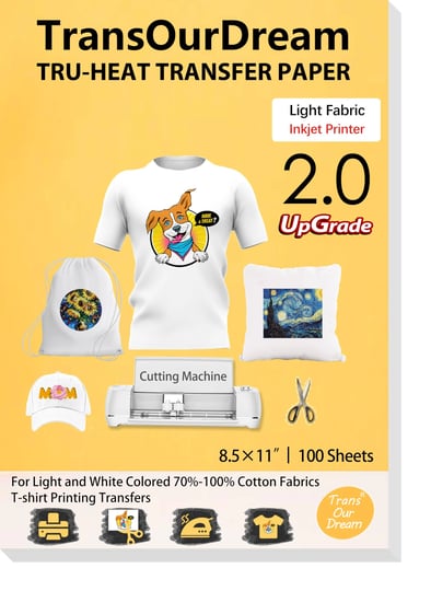 transourdream-upgraded-heat-transfer-paper-for-t-shirts-100-sheets-8-5x11-iron-on-transfers-for-ligh-1