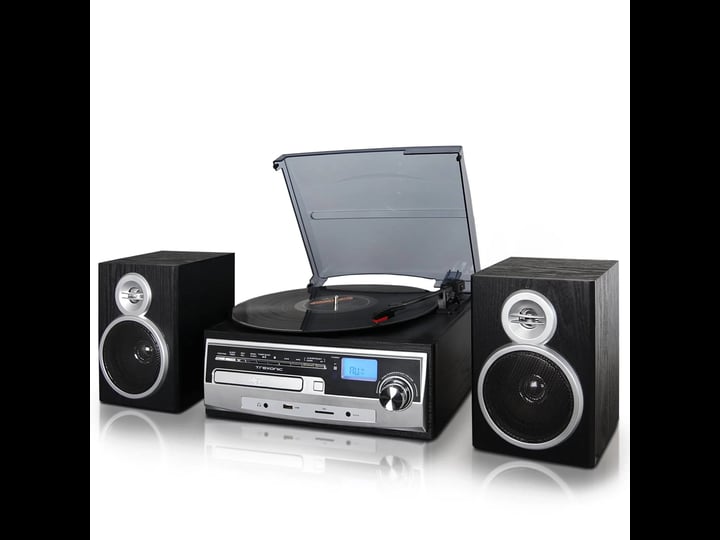 trexonic-3-speed-turntable-with-cd-player-fm-radio-bluetooth-usb-sd-recording-and-wired-shelf-speake-1
