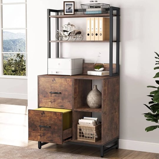 tribesigns-2-drawer-file-cabinet-for-letter-size-vertical-filing-cabinet-with-bookshelf-large-indust-1