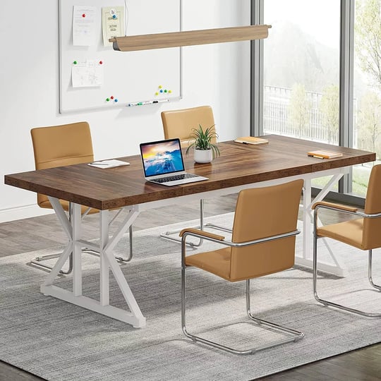 tribesigns-6ft-conference-table-rectangle-meeting-room-table-rustic-wood-seminar-table-for-office-co-1