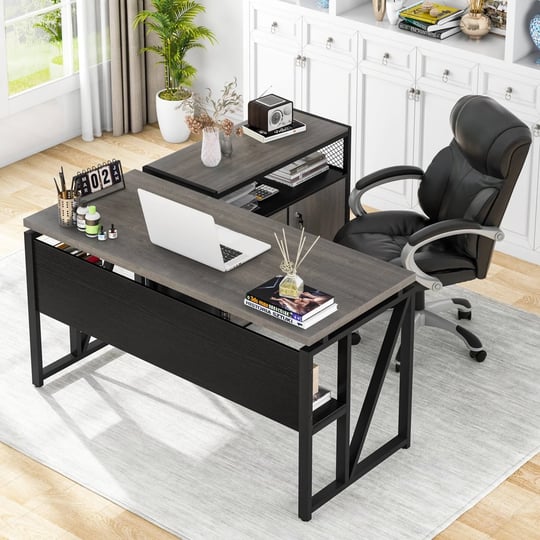 tribesigns-l-shaped-desk-with-drawer-55-inches-executive-desk-and-lateral-file-cabinet-2-piece-home--1