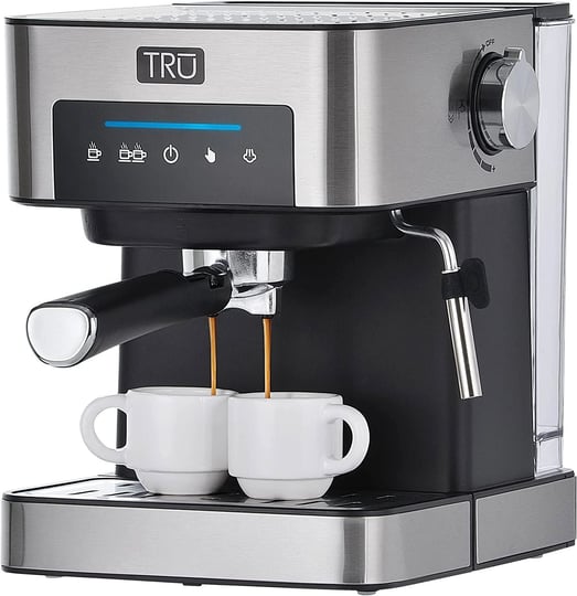 tru-15-bar-semi-automatic-touch-screen-espresso-maker-silver-1