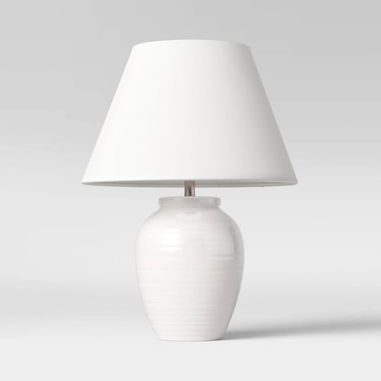 turned-ceramic-table-lamp-white-includes-led-light-bulb-threshold-1