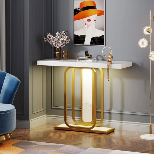 turrella-41-66-in-gold-white-rectangle-faux-marble-wood-console-table-with-led-lights-1