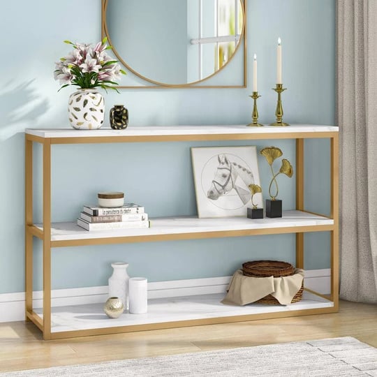 turrella-43-3-in-white-and-gold-rectangle-faux-marble-console-table-entry-table-with-3-tier-storage--1