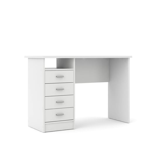 tvilum-desk-with-4-drawers-white-1