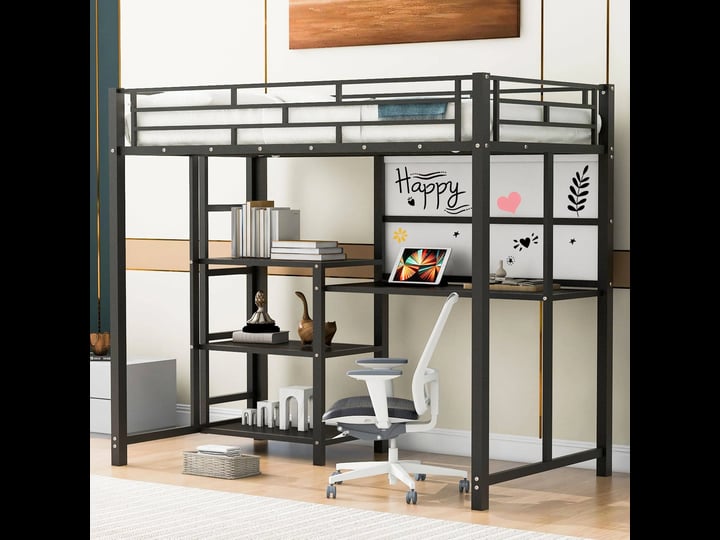 twin-size-loft-bed-with-desk-and-storage-shelves-heavy-duty-metal-loft-bed-with-whiteboard-and-3-tie-1