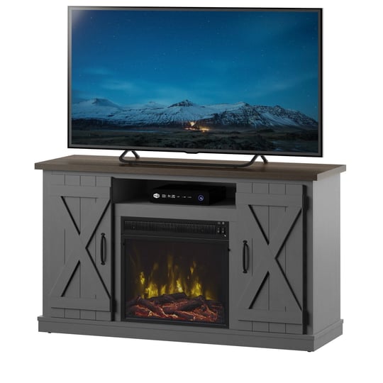 twin-star-home-barn-door-tv-stand-for-tvs-up-to-55-with-classicflame-electric-fireplace-gray-1
