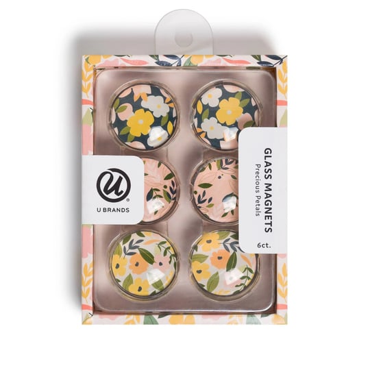 u-brands-precious-petals-round-glass-magnets-6-ct-1